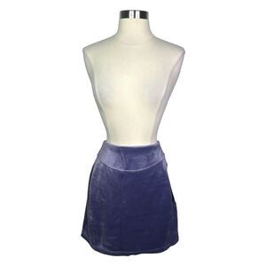 lululemon athletica Scuba High Rise Velvet Skirt - Size Medium - Nightfall